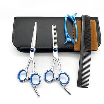 Professionele Kappersscharen Set met Kam en Haarklipjes beschikbaar voor biedingen