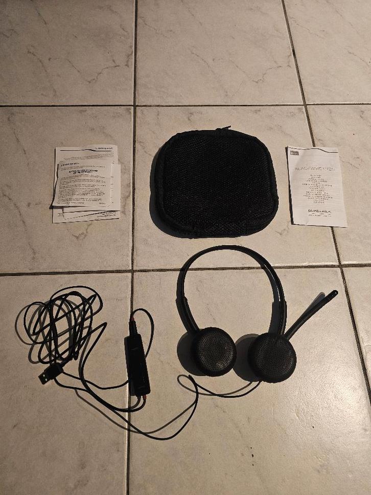 plantronics headset blackwire c720, Computers en Software, Headsets, Nieuw, Over-ear, Bedraad, Gaming headset, Inklapbare microfoon