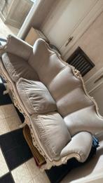 Opnieuw gestoffeerde bank Louis, Huis en Inrichting, Ophalen, 250 tot 300 cm, Gebruikt, 100 tot 125 cm