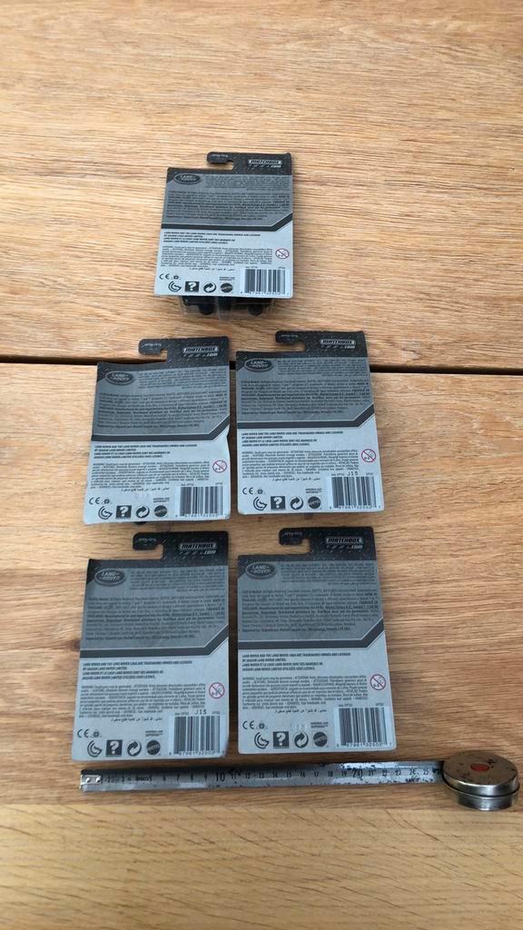 5 Land Rover Matchbox, Hobby & Loisirs créatifs, Voitures miniatures | Échelles Autre, Comme neuf, Enlèvement ou Envoi