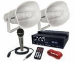 Omroep Set Voor Uw Auto met Usb en Sd met Sirene, Auto diversen, Autospeakers, Ophalen of Verzenden, Nieuw