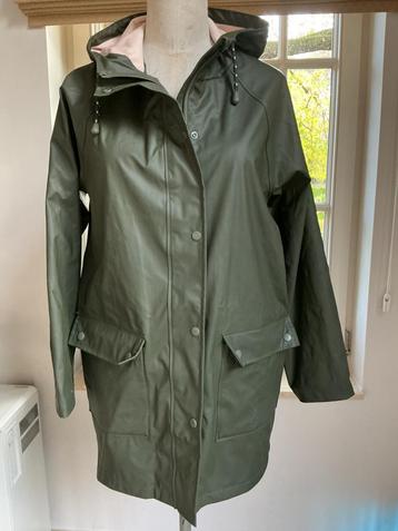 Waterafstotende regenjas dames met kap, maat M-L beschikbaar voor biedingen