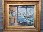 huile sur toile marine signe bernier henri, Antiek en Kunst, Ophalen of Verzenden