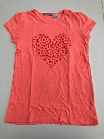 T-shirt hart met zwaluwen - La redoute - 12 jaar  beschikbaar voor biedingen