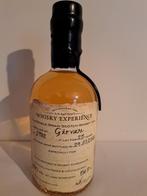 Whisky Experience Girvan 25 y 54.8 %, Ophalen of Verzenden, Nieuw, Overige typen, Vol