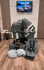 Bugaboo donkey 2 mélange grey tweeling, Ophalen, Zo goed als nieuw, Bugaboo