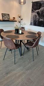 Ronde tafel 160 cm diameter. In nieuwstaat!, Huis en Inrichting, Ophalen, Zo goed als nieuw
