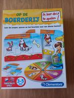 Pakket van 3 tot 5 jaar 2 spelletjes en dik kartonnen boek, Ophalen of Verzenden, Zo goed als nieuw