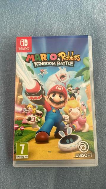 Jeux switch Mario lapins, Enlèvement ou Envoi, Comme neuf