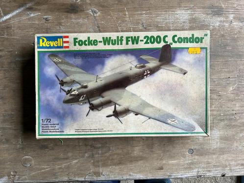 Modelbouwset Revell Focke-Wulf FW-200C Condor, Hobby en Vrije tijd, Modelbouw | Vliegtuigen en Helikopters, Nieuw, Vliegtuig, 1:72 tot 1:144