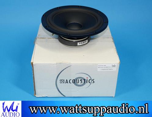 SB Acoustics SB23NBACS45-4 Bass-midwoofer / speaker, Audio, Tv en Foto, Luidsprekerboxen, Gebruikt, Front, Rear of Stereo speakers