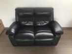 Relax zetel, 2 zit, imitatie leer, beschikbaar tot 6dec., Huis en Inrichting, Ophalen, Gebruikt, Leer