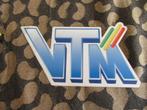 Oude sticker VTM, Verzamelen, Ophalen of Verzenden, Zo goed als nieuw, Film, Tv of Omroep