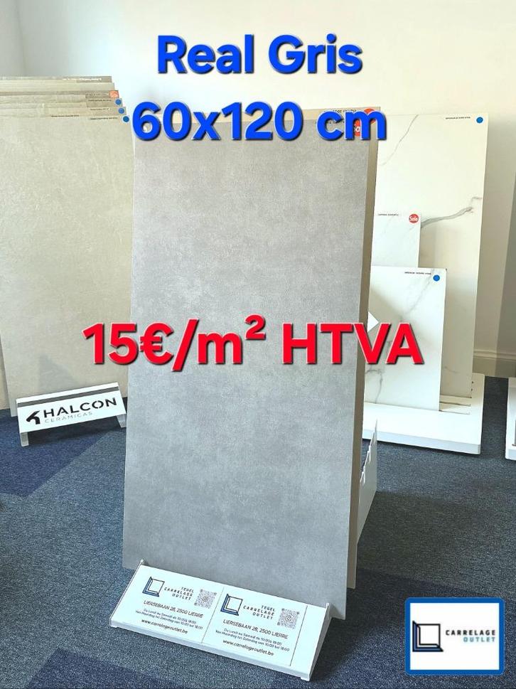 Tegels 60x120 cm en Tegels Imitatie parket 20x120 cm, Doe-het-zelf en Bouw, Tegels, Nieuw, 10 m² of meer, Ophalen