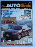 AutoGids 339 Citroën ZX 16v Xedos 6 Renault Safrane Voyager, Envoi, Utilisé, Général