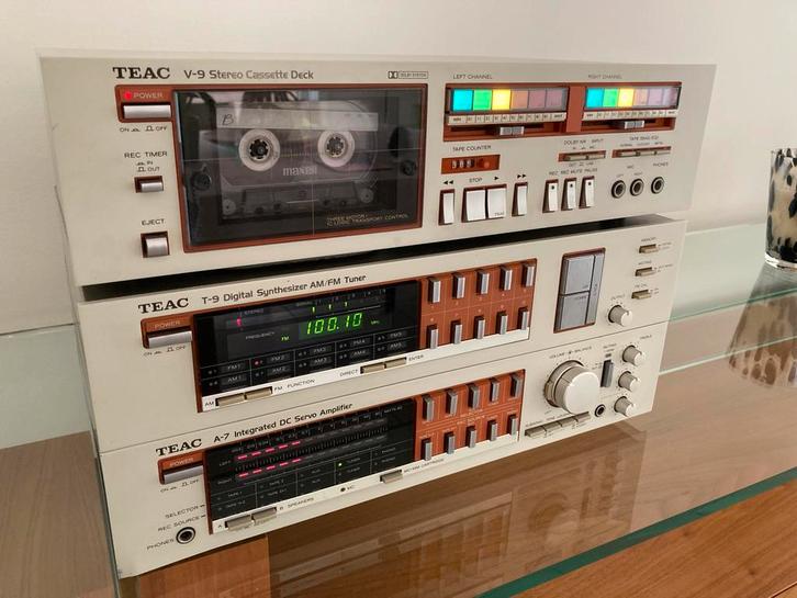 Teac A-7 , T-9 en V9, Audio, Tv en Foto, Stereoketens, Zo goed als nieuw, Ophalen