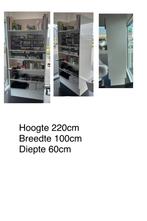 Toonbank -2 kaptafels -opbergkast, Ophalen, Overige materialen, 200 cm of meer, 50 tot 100 cm