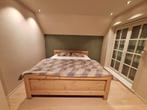 Bed in steigerhout, Huis en Inrichting, Ophalen, Bruin, Steigerhout, Tweepersoons