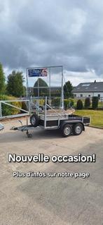 Remorque double essieux, Ophalen, Zo goed als nieuw