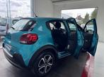 Citroën C3 SHINE 110 CH 1ÈRE MAIN 35.000KMS CARPLAY GAR 12, Auto's, Stof, Gebruikt, Zwart, Blauw