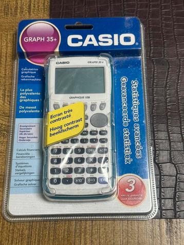 Nieuwe Casio Graph 35+ USB-rekenmachine beschikbaar voor biedingen