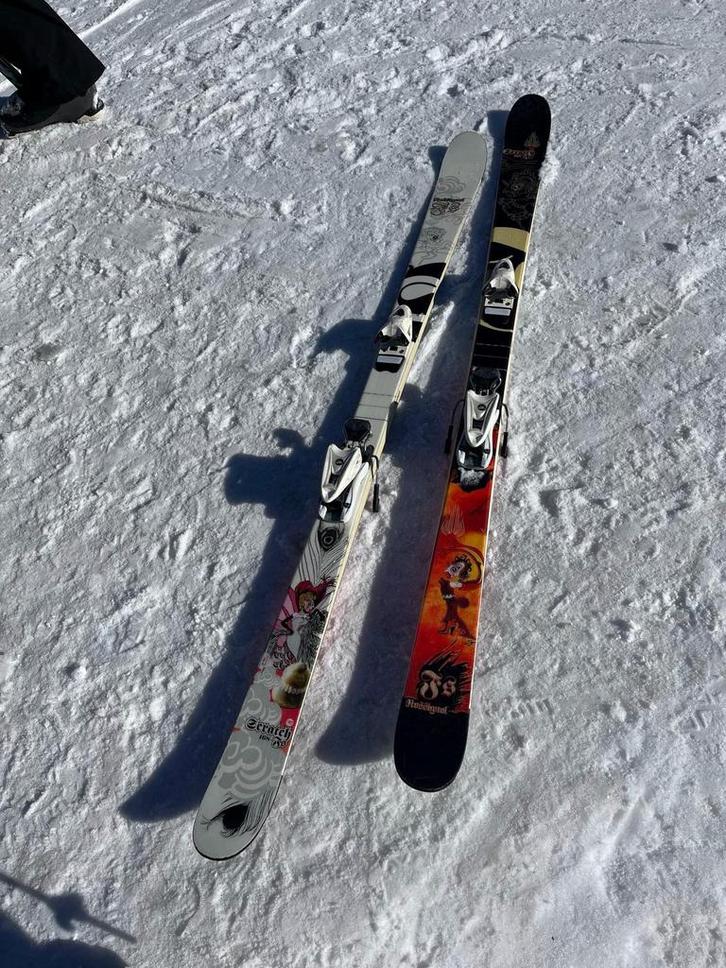 Skilatten Rossignol FS168, Sports & Fitness, Ski & Ski de fond, Utilisé, Skis, Rossignol, 160 à 180 cm, Enlèvement