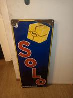 Emaille bord solo jaren 40, Verzamelen, Merken en Reclamevoorwerpen, Ophalen of Verzenden, Zo goed als nieuw