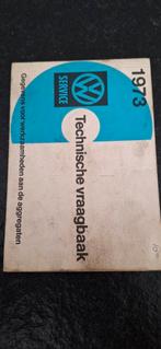 Volkswagen technische vraagbaak aggregaten 1973, Fietsen en Brommers, Ophalen of Verzenden, Zo goed als nieuw