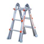 Waku ladder multifunctionele telescoopladder, Doe-het-zelf en Bouw, Ladders en Trappen, Nieuw, Ladder, Ophalen of Verzenden, Opvouwbaar of Inschuifbaar