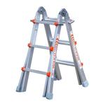 Waku ladder multifunctionele telescoopladder, Doe-het-zelf en Bouw, Ladders en Trappen, Ophalen of Verzenden, Nieuw, Ladder, Opvouwbaar of Inschuifbaar