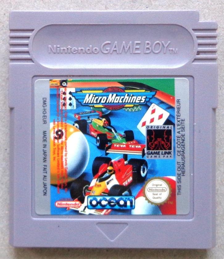 Micro Machines voor de Nintendo Gameboy, Games en Spelcomputers, Games | Nintendo Game Boy, Gebruikt, Ophalen of Verzenden