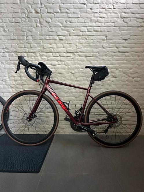 Cube Attain SLX deep red, Fietsen en Brommers, Fietsen | Racefietsen, Gebruikt, Heren, Overige merken, 28 inch, Aluminium, Ophalen