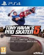 PS4-game Tony Hawk's: Pro Skater 5., Games en Spelcomputers, Vanaf 12 jaar, Overige genres, Ophalen of Verzenden, Zo goed als nieuw