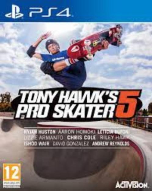 PS4-game Tony Hawk's: Pro Skater 5., Games en Spelcomputers, Games | Sony PlayStation 4, Zo goed als nieuw, Overige genres, Vanaf 12 jaar