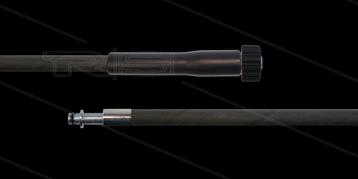 HD-slang 1/4 inch Zwart 15m met M22 Wartel beschikbaar voor biedingen