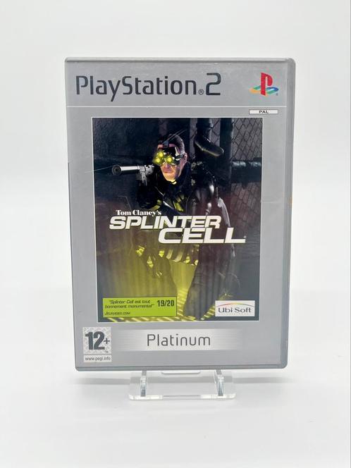 Splinter Cell Platinum Ps2 Game - Sony PlayStation 2 Cib Pal, Games en Spelcomputers, Games | Sony PlayStation 2, Gebruikt, Avontuur en Actie