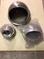 3 st Bolrooster RVS met grofmazig gaas, Doe-het-zelf en Bouw, Ophalen, Nieuw