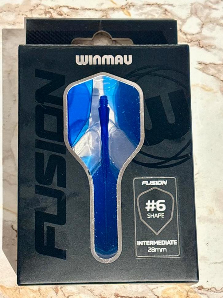 Winmau Fusion #6 Shape (Intermediate), Sport en Fitness, Darts, Zo goed als nieuw, Ophalen of Verzenden