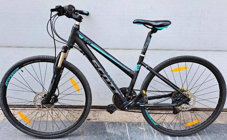 Gravelbike Scott sub cross28"comme neuf prix430€0489813734, Vélos & Vélomoteurs, Vélos | Filles, Comme neuf, Frein à main, Vitesses