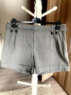 Grijze gestreepte short maat 38 H&M, Gedragen, Grijs, Maat 38/40 (M), H&M