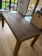Houten Tuintafel in goede staat, Tuin en Terras, Tuintafels, Ophalen, Zo goed als nieuw, Rechthoekig, Hout