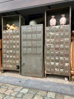 2x Vintage Industriële ladekast met 40 laden!, Huis en Inrichting, Kasten | Ladekasten, Ophalen, Gebruikt