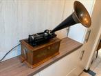 Vintage edison phonograph copy radio casette, Ophalen, Radio