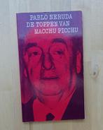 De toppen van Macchu Picchu - Pablo Neruda (1980), Livres, Poèmes & Poésie, Utilisé, Enlèvement ou Envoi