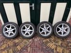 Aluminum velgen + 195/55 winterbanden., Auto-onderdelen, Ophalen, Gebruikt, Velg(en), 16 inch