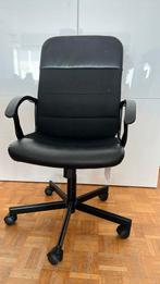 Chaise de bureau ikea noire, Huis en Inrichting, Bureaustoelen, Ophalen, Gebruikt, Zwart, Bureaustoel