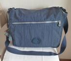 Kipling grote blauwe schooltas + aap, Blauw, Ophalen of Verzenden, Schoudertas, 30 tot 40 cm