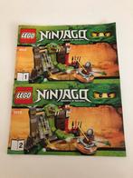 Lego Ninjago 9558 manuel (2x), Briques en vrac, Lego, Utilisé, Enlèvement ou Envoi