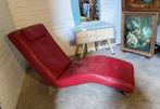 Retro Vintage rode ligzetel, Ophalen, Zo goed als nieuw