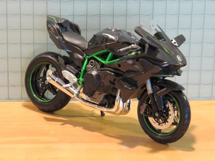 Kawasaki Ninja H2R 1:12 maisto, Hobby en Vrije tijd, Modelauto's | 1:5 tot 1:12, Nieuw, Motor, 1:9 t/m 1:12, Ophalen of Verzenden